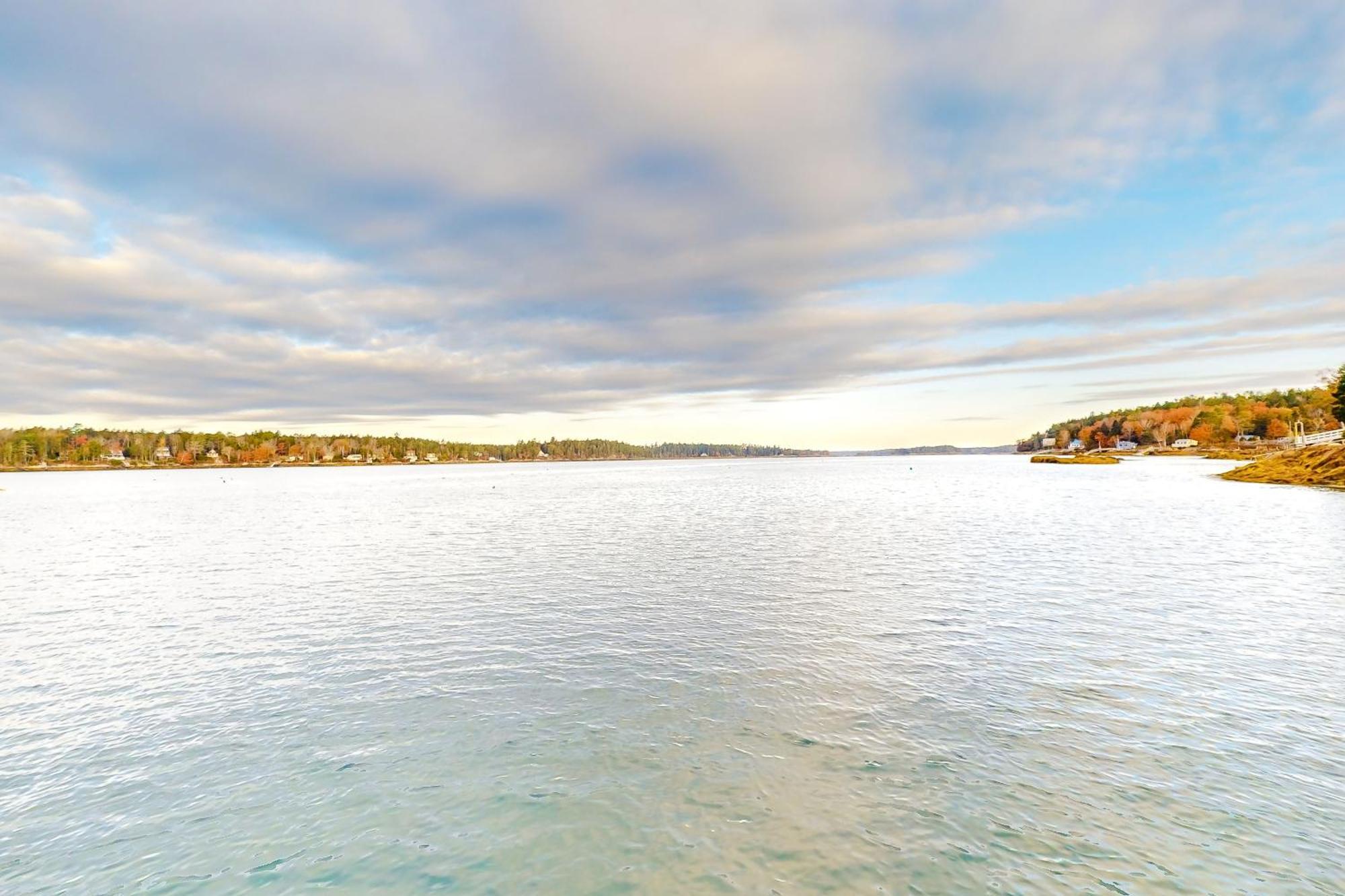 Maine Waterfront Luxury Retreat Villa Phippsburg Exterior photo