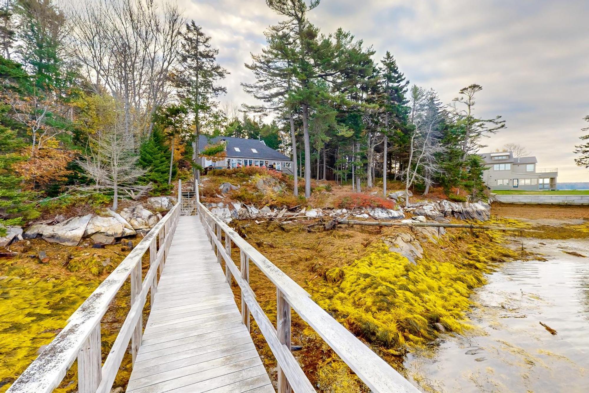 Maine Waterfront Luxury Retreat Villa Phippsburg Exterior photo