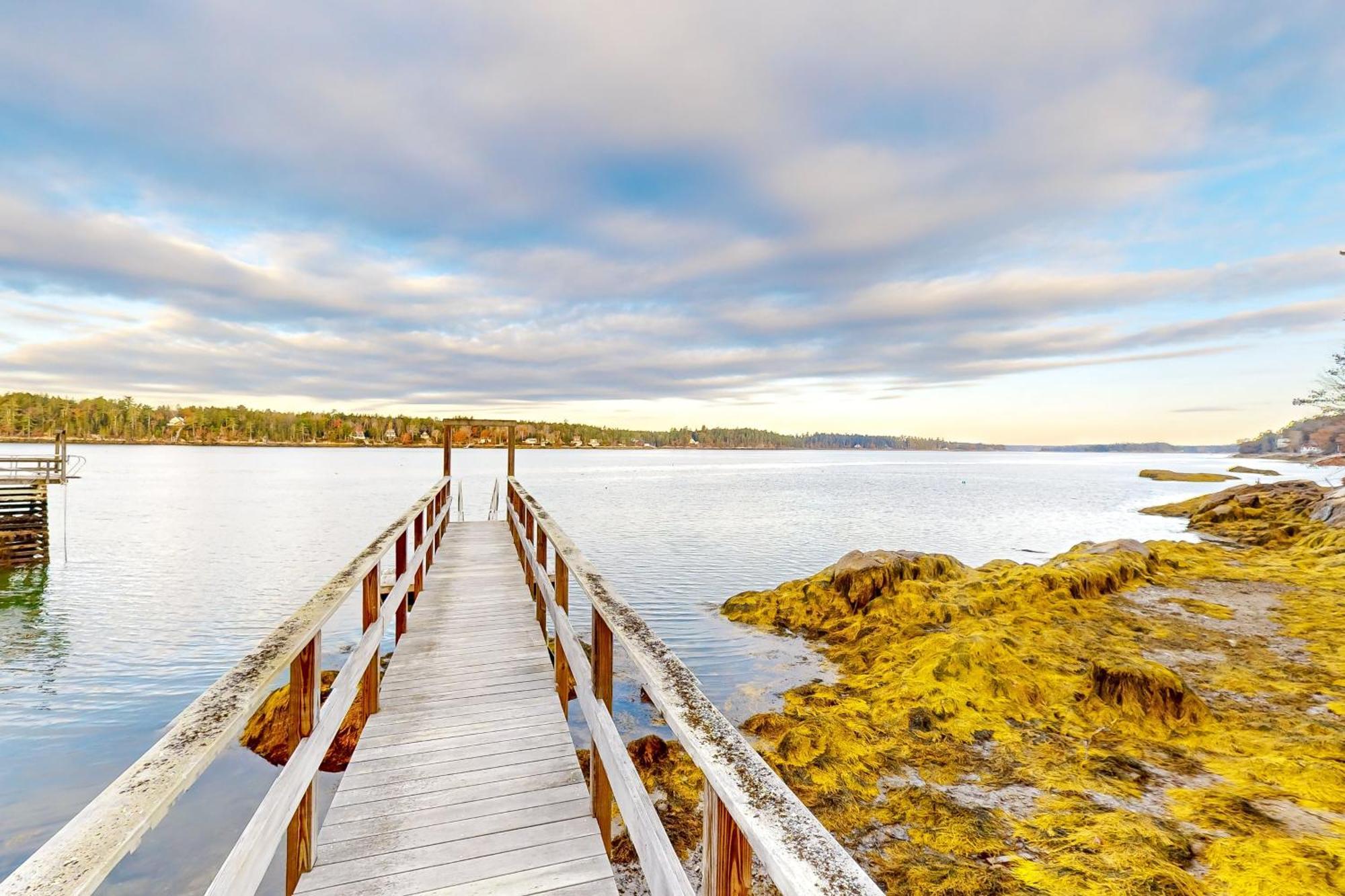 Maine Waterfront Luxury Retreat Villa Phippsburg Exterior photo