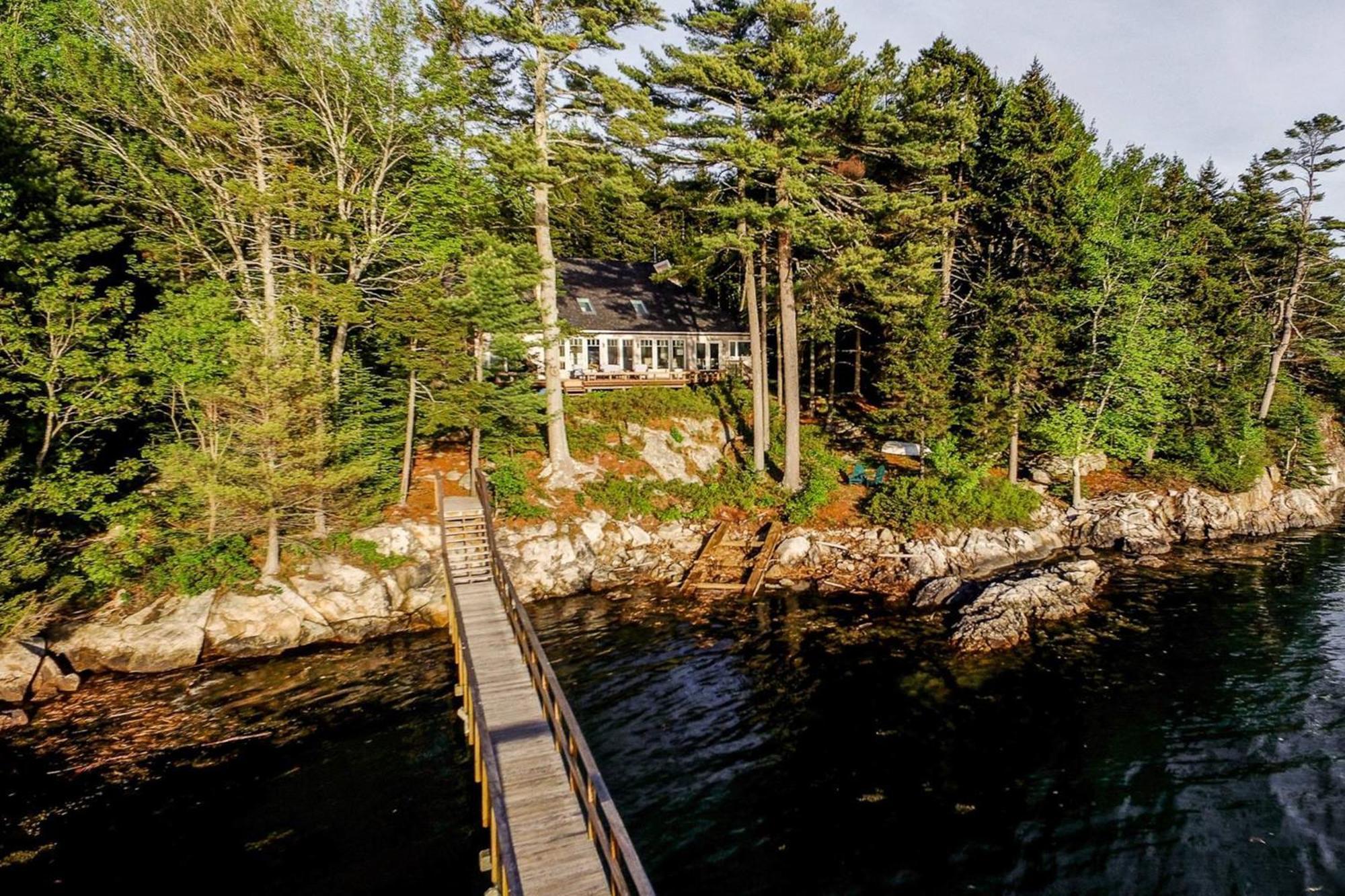 Maine Waterfront Luxury Retreat Villa Phippsburg Exterior photo